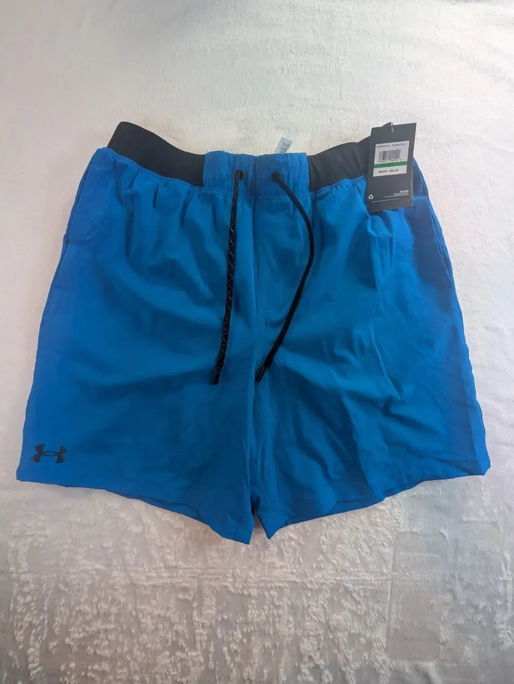 Under Armour Men's Size Large Lined Comfort Waist Volley Swim Trunks Shorts NWT
